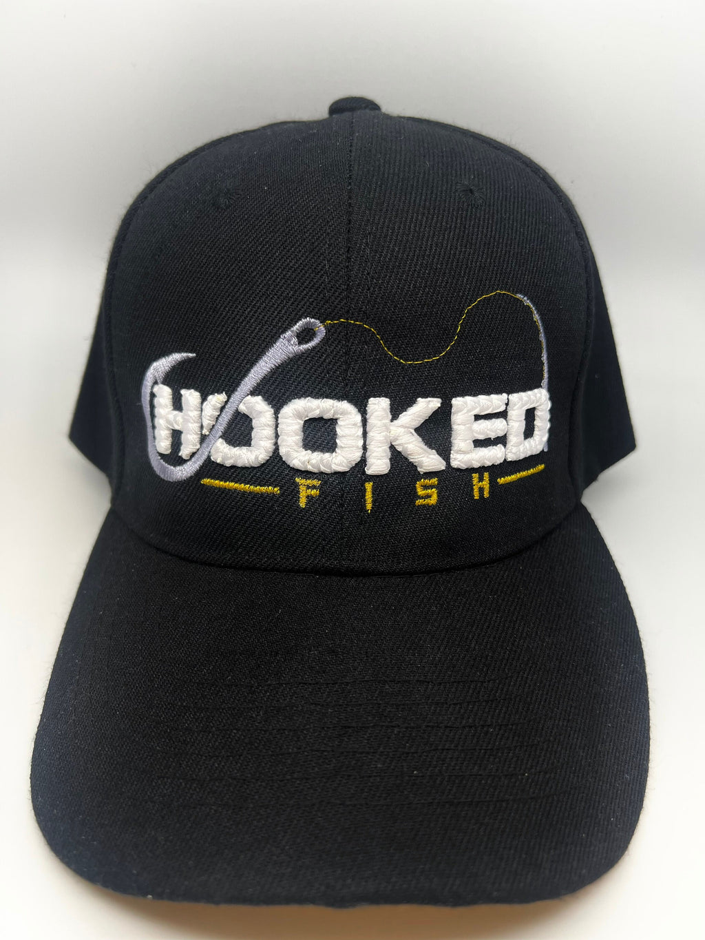 Hooked Fish / 3D PUFF / Bass fishing / Bass hat/ Green