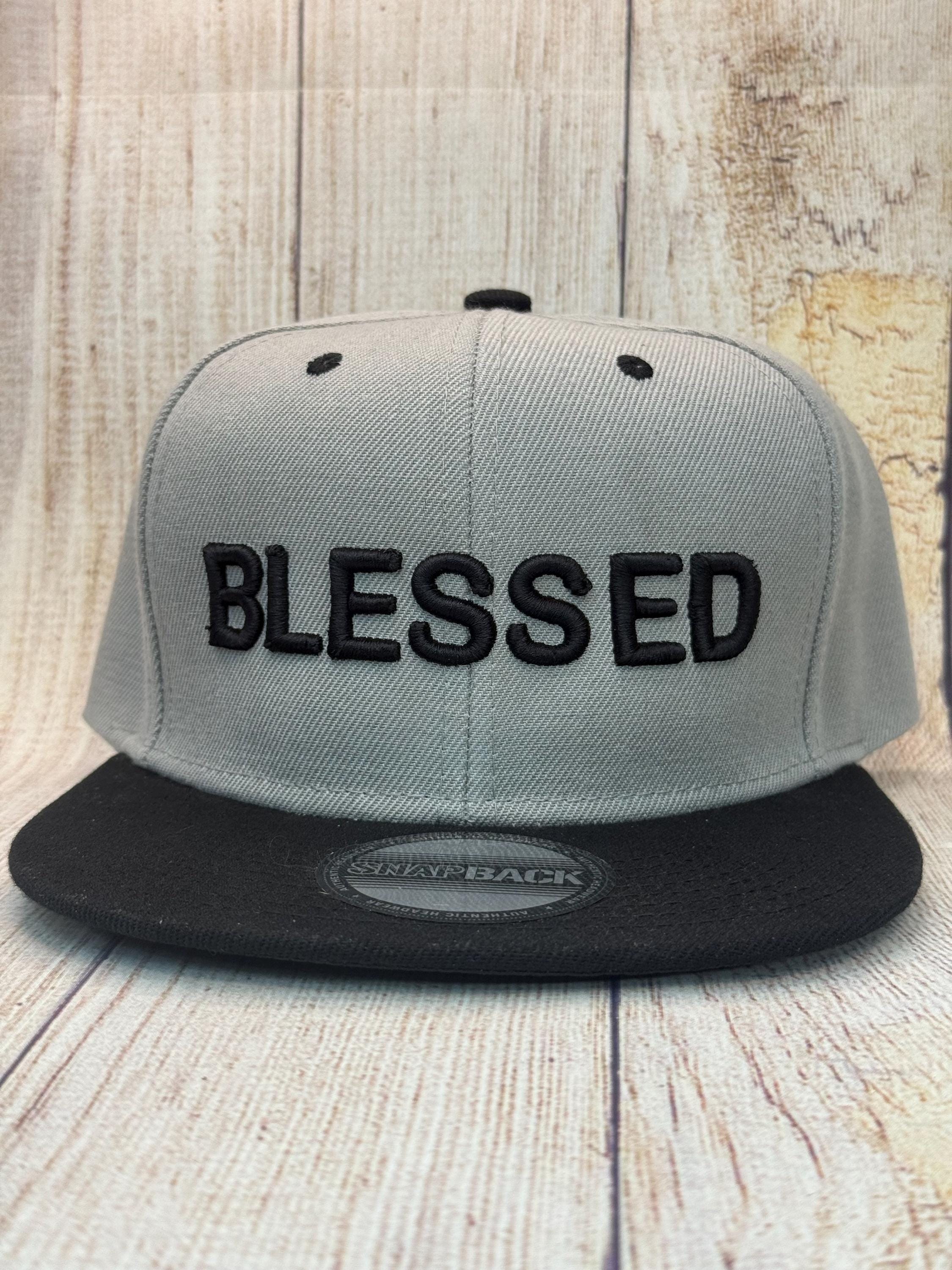 God ,Blessed Snapback Hat – Two-Tone Vintage Cap