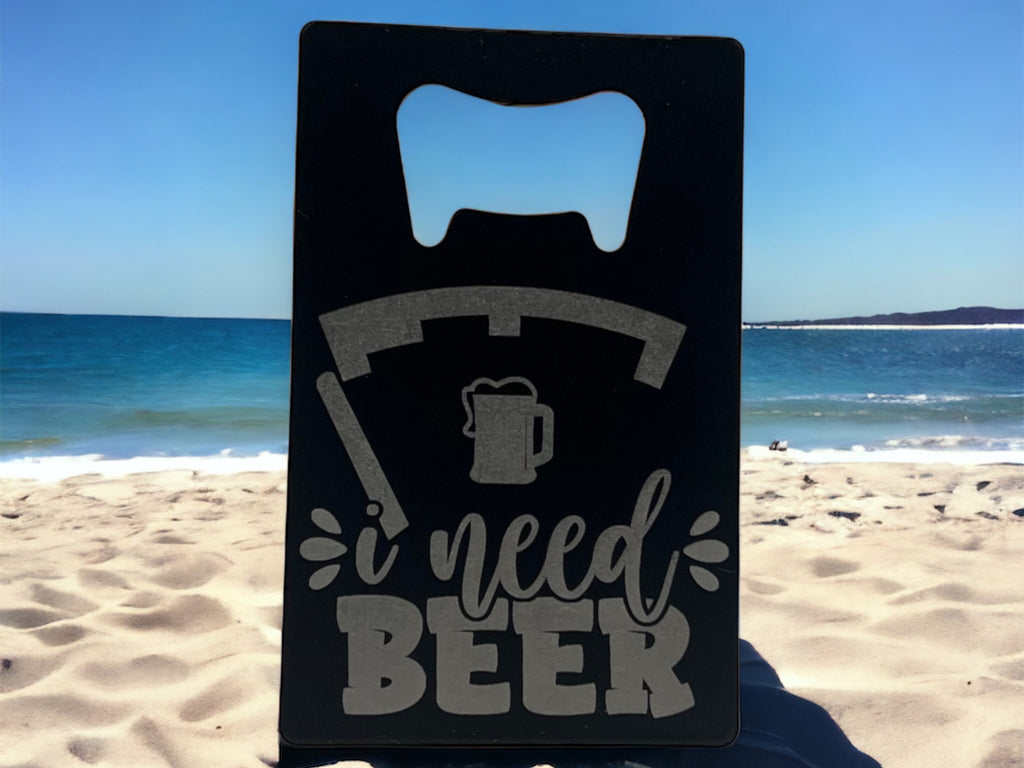 Engraved bottle opener gift