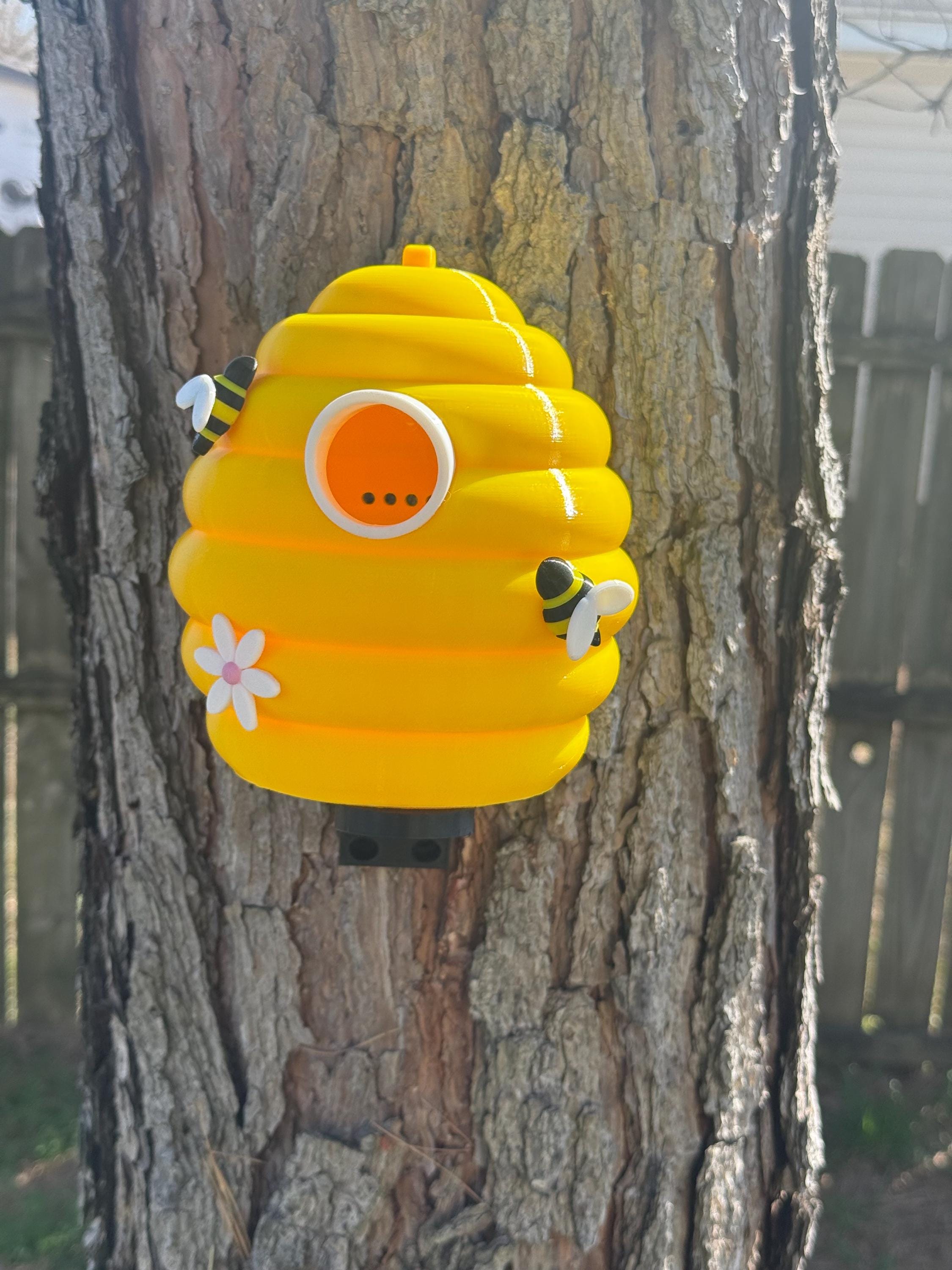 Birdhouse 3D Printed PLA Garden Decor – Weather-Resistant Whimsical Outdoor Bird House – Nature Inspired Yard Art