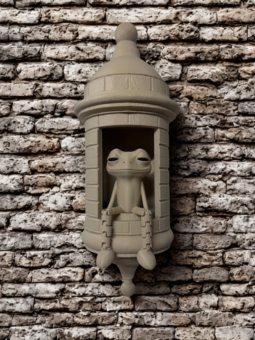 Puerto Rican Garita Wall Coqui Lamp Handmade Home Decor 3D Printed Lamp with LED