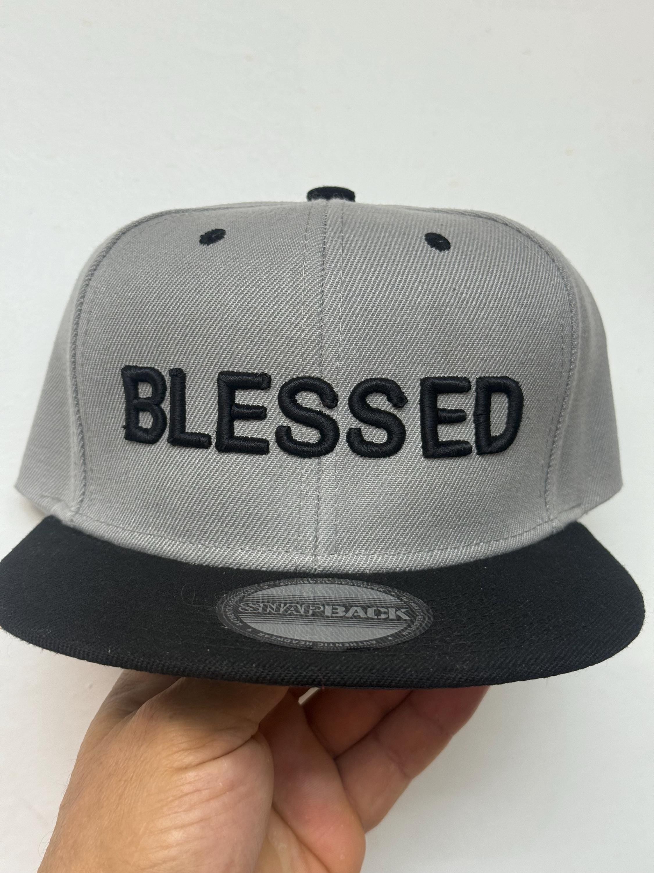 God ,Blessed Snapback Hat – Two-Tone Vintage Cap