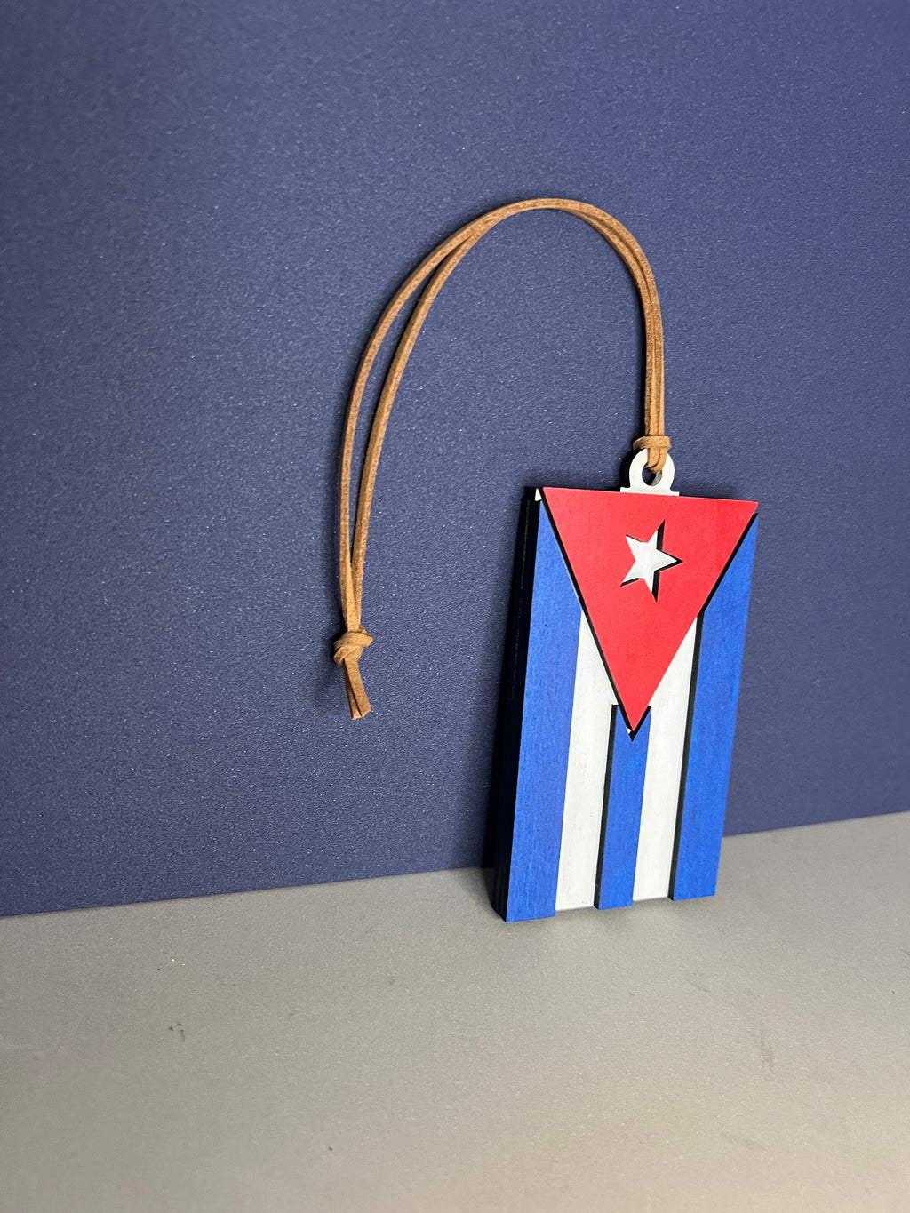 Flag charm/ Cuba country/ rear car mirror charms/custom