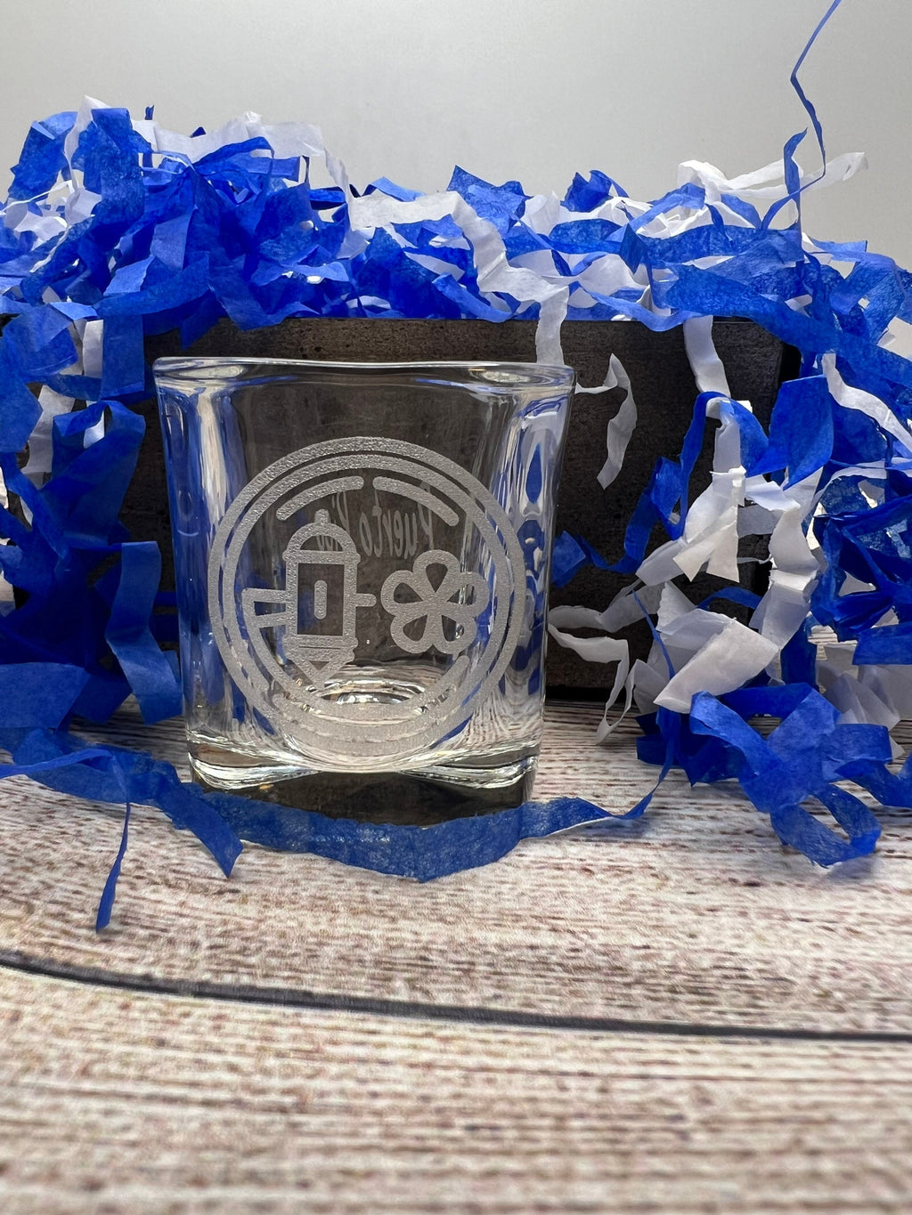 Puerto Rico Engraved Shot Glasses: Crystal Collectible Souvenir