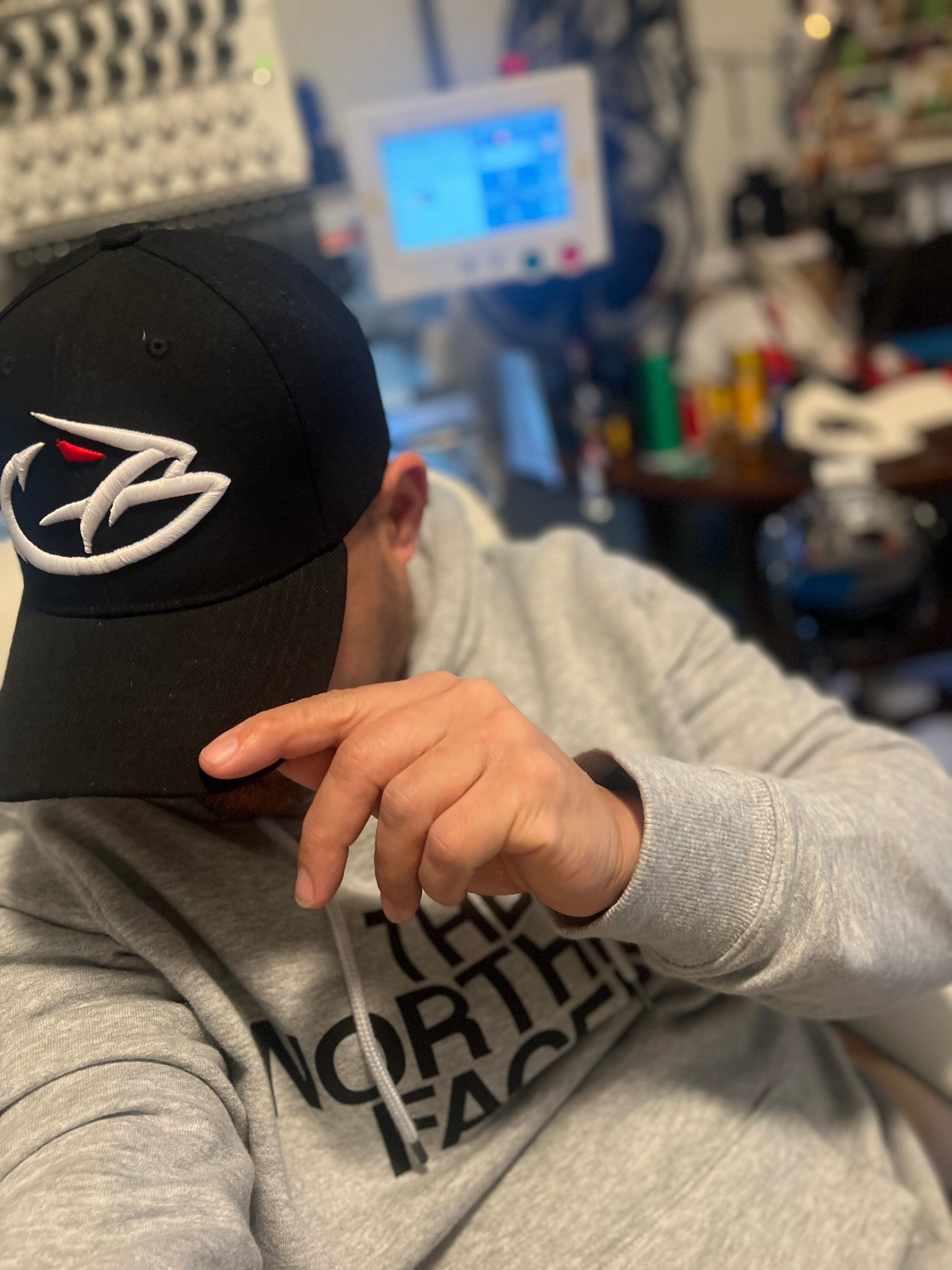 Hooked Fishing Hat Design