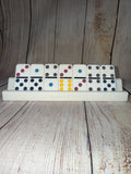 Dominican Republic Holder Set– Handmade PLA Domino Rack – Game Night Organizer,