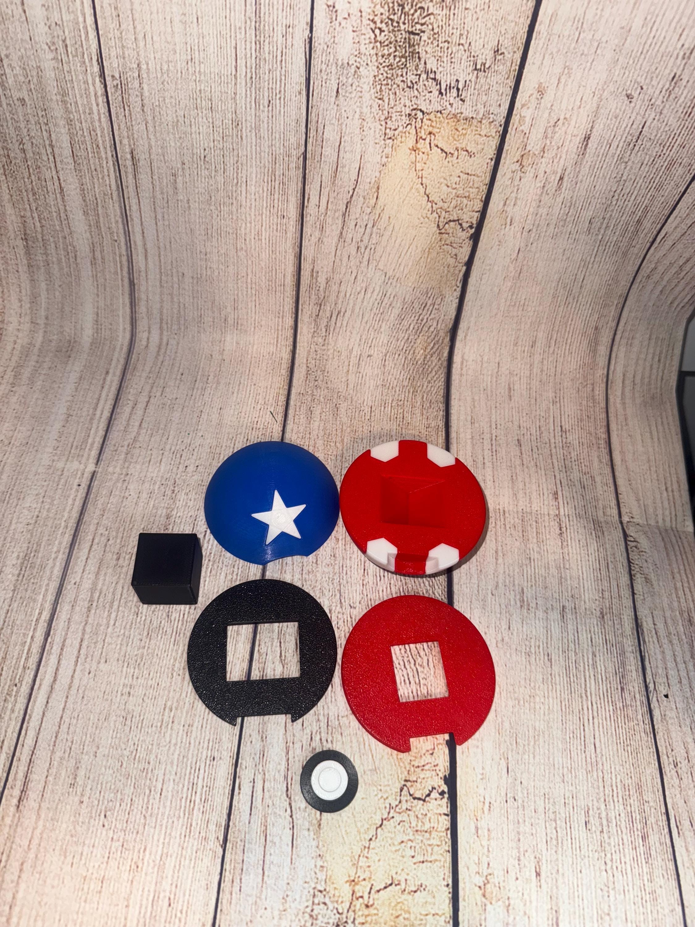 Puerto Rico Flag : 3D Printed PLA Collector's Display, inspired