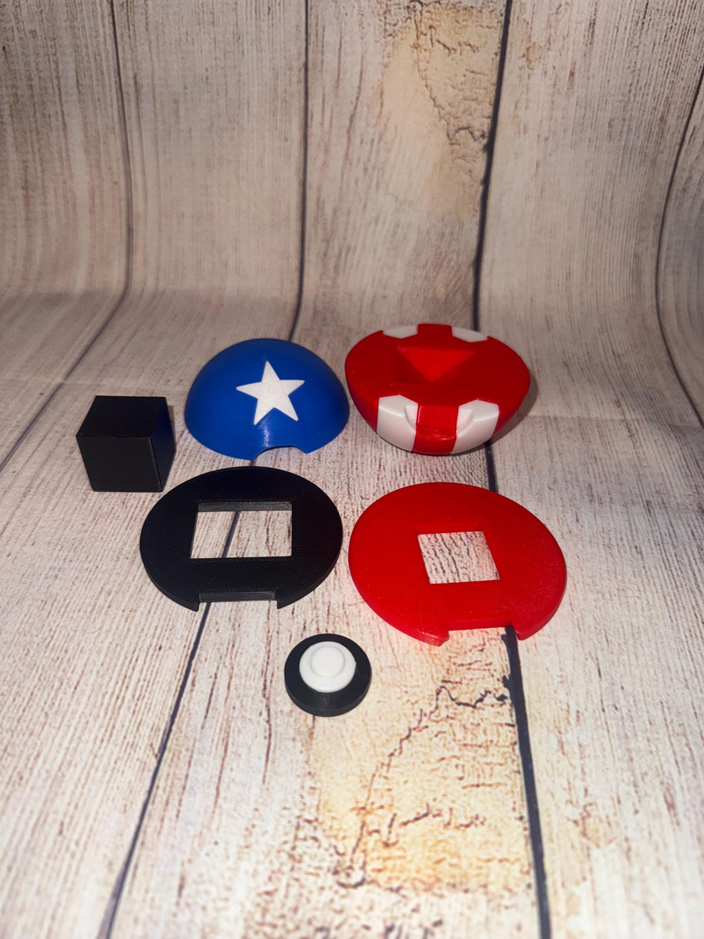 Puerto Rico Flag : 3D Printed PLA Collector's Display, inspired
