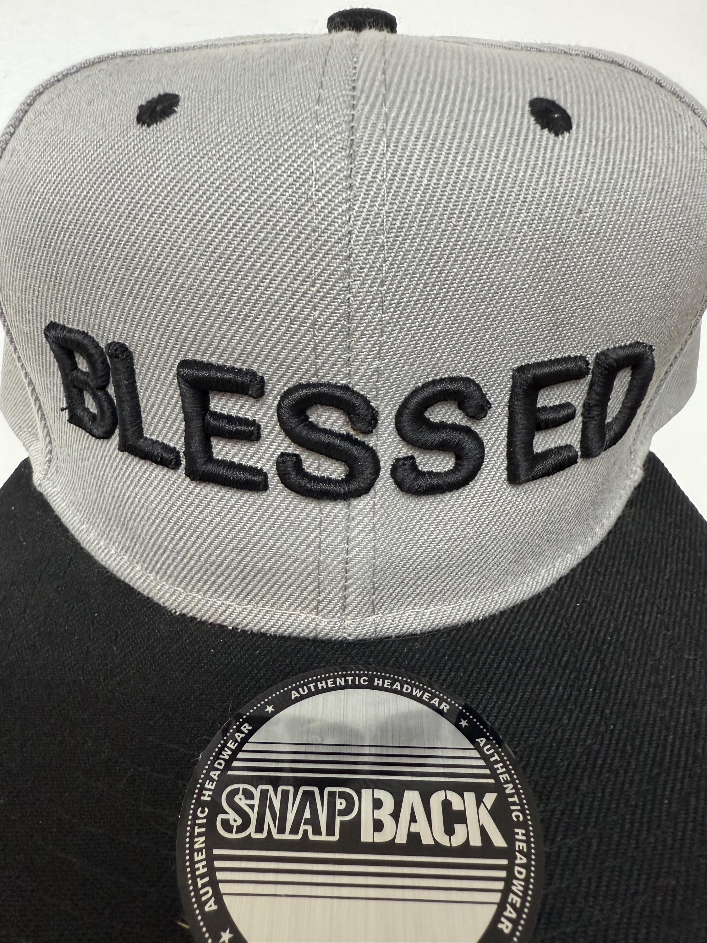 Blessed Snapback Hat – Two-Tone Vintage Cap