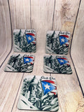 Puerto Rico Neoprene Coaster Set – Tropical Home Decor