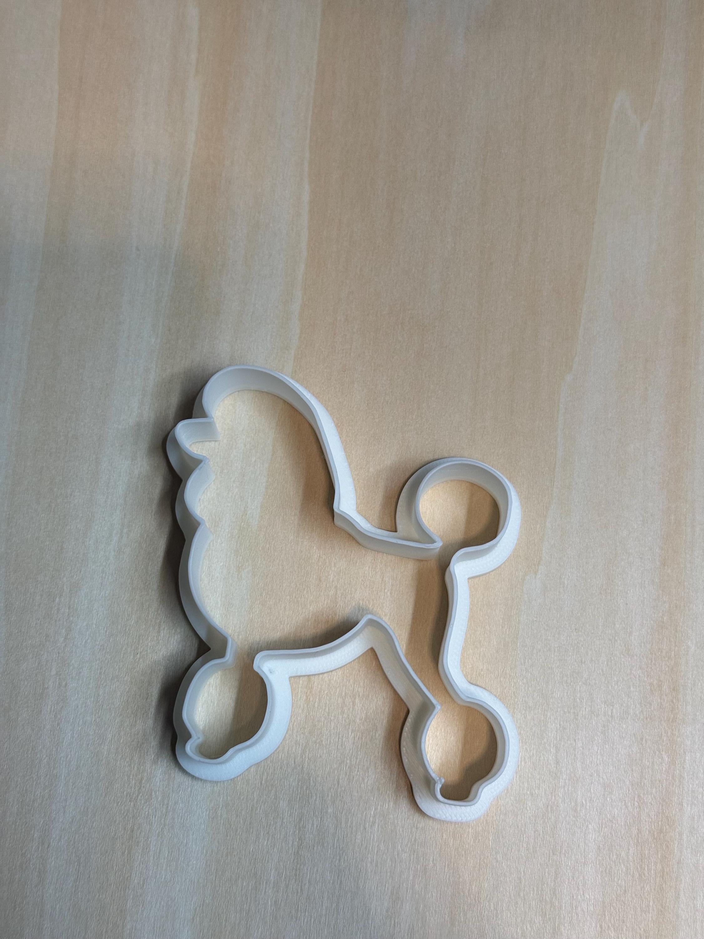 Poodle Dog. Cookie Cutter