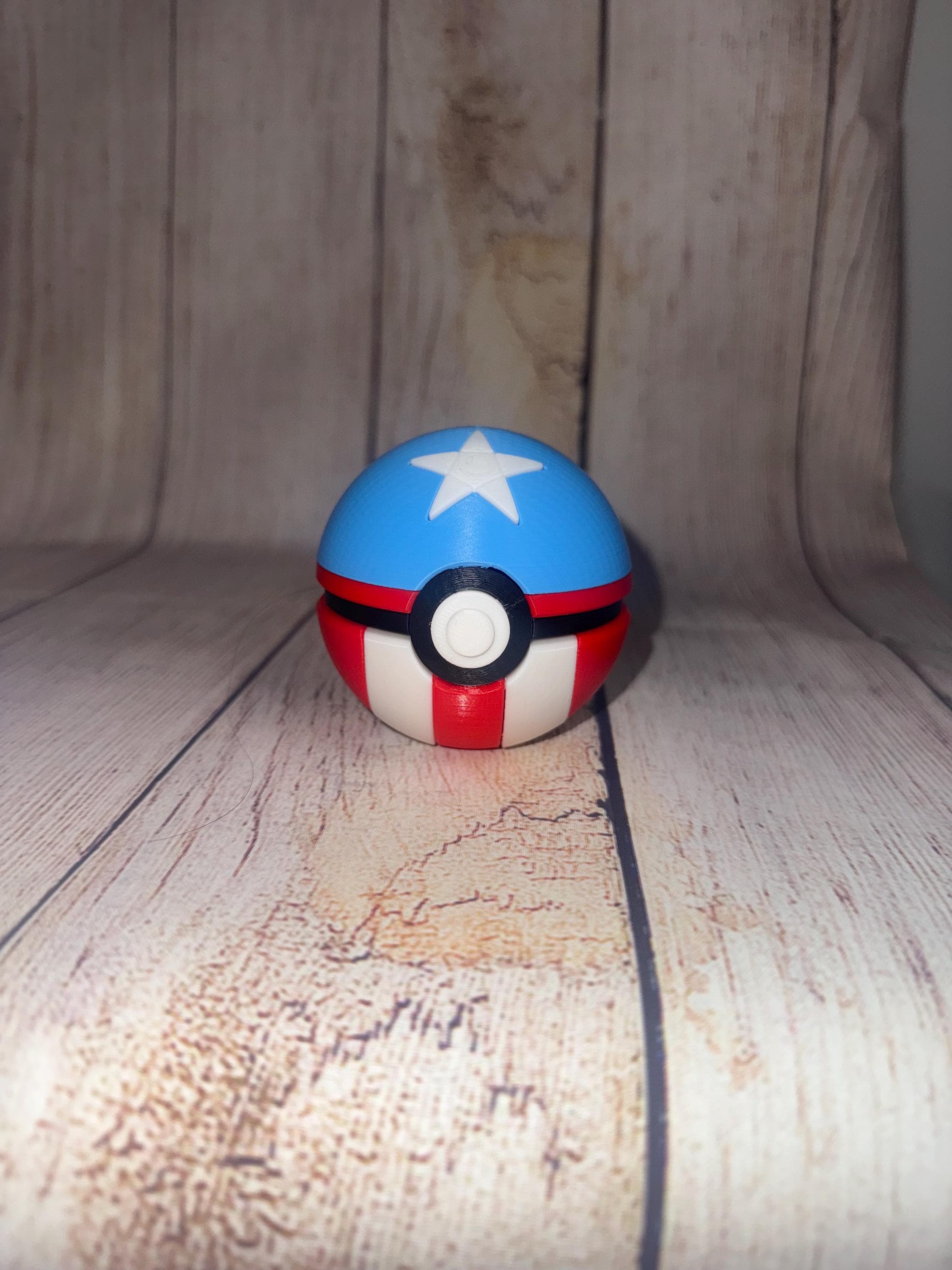 Puerto Rico Flag : 3D Printed PLA Collector's Display, inspired