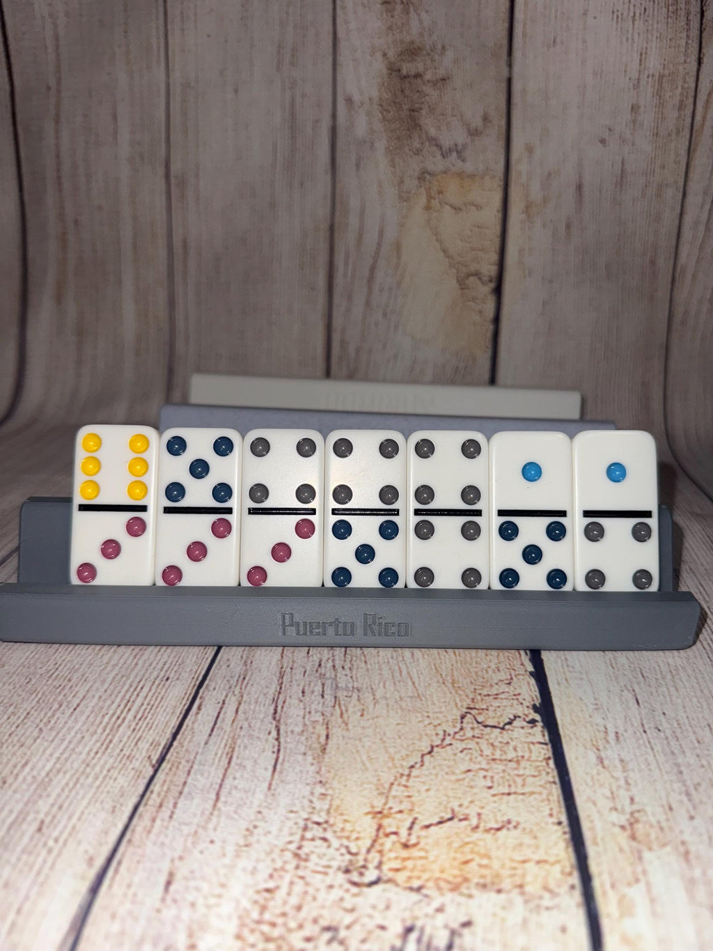 Puerto Rico Domino Holder – 3D Printed PLA- Game Organizer