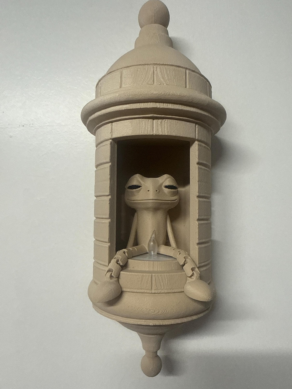 Puerto Rican Garita Wall Coqui Lamp Handmade Home Decor 3D Printed Lamp with LED