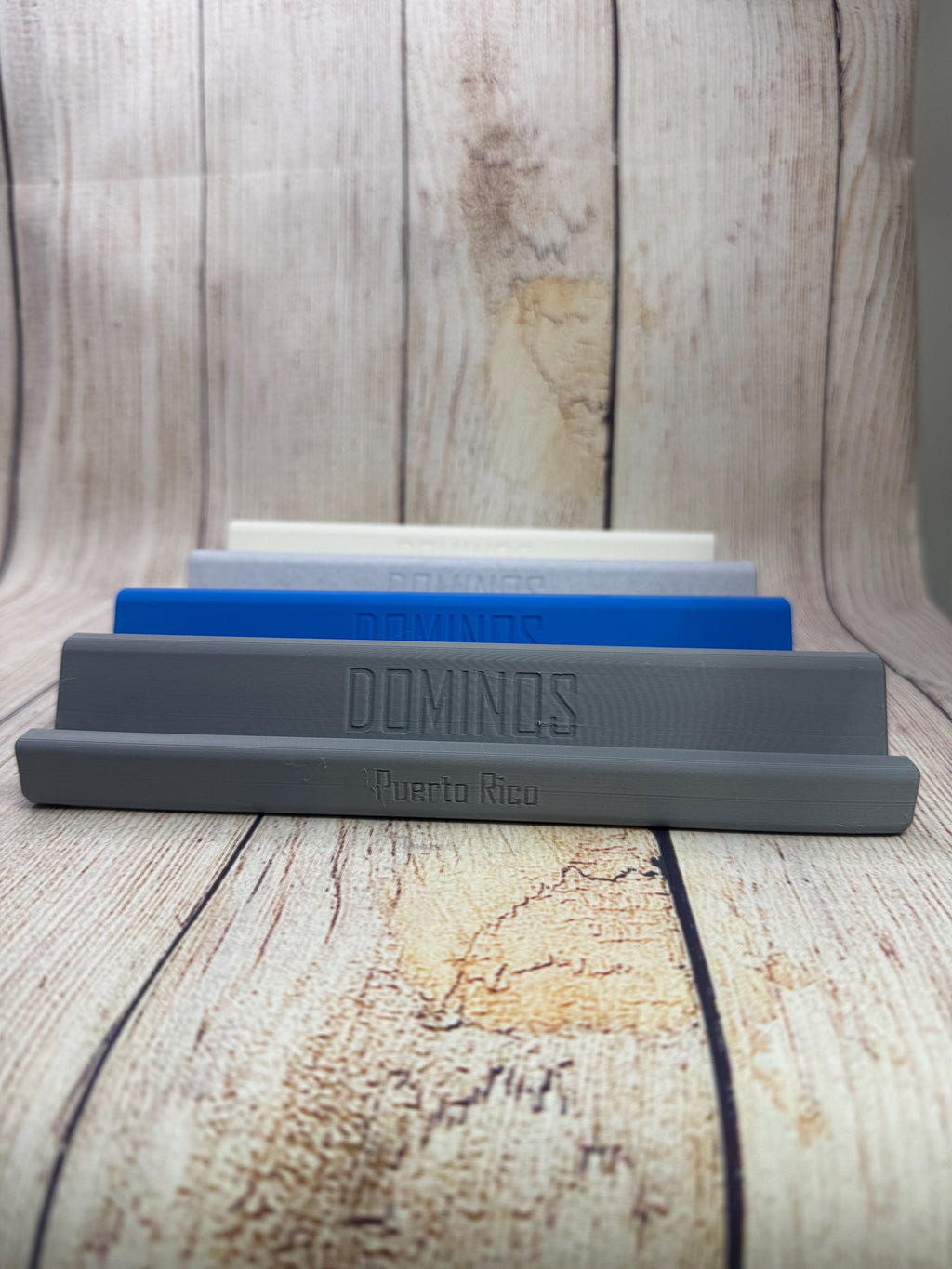 Puerto Rico Domino Holder – 3D Printed PLA- Game Organizer